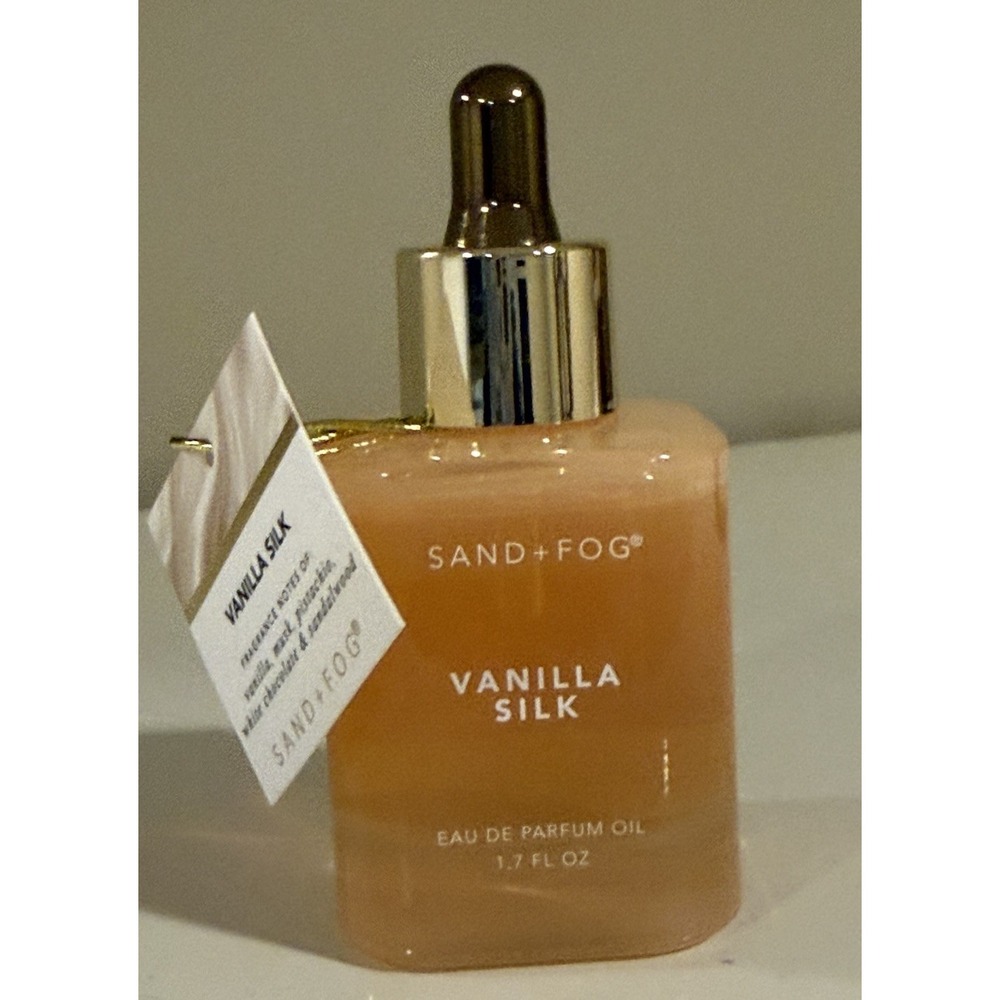 Vanilla Silk ~ Sand + Fog Perfume Oil 1.7 oz / 50ml Dropper (Rare Beauty Rare)